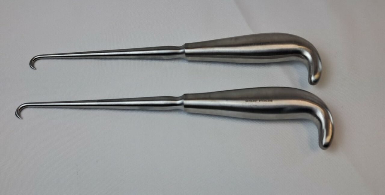 ZIMMER 2940-01 Bone Hook Lot of 2