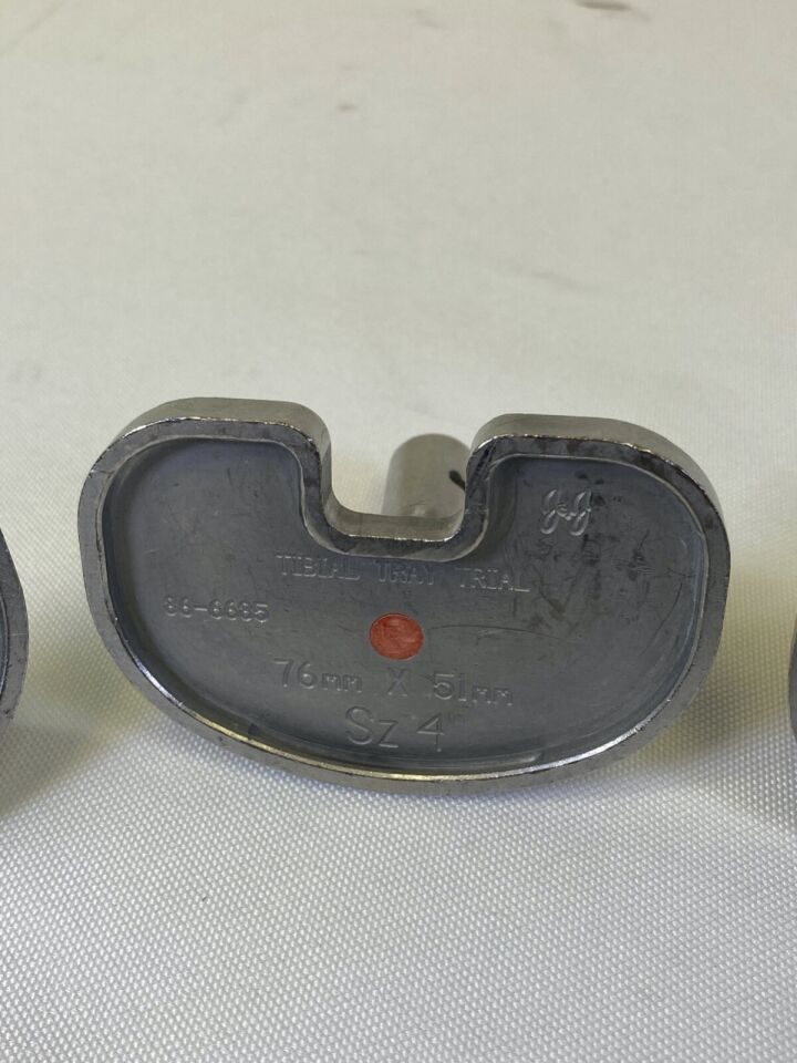 JJ Sizes 2-6 Tibial Keel Punch Handle & Trial Sizers Set of 7 — photo 5