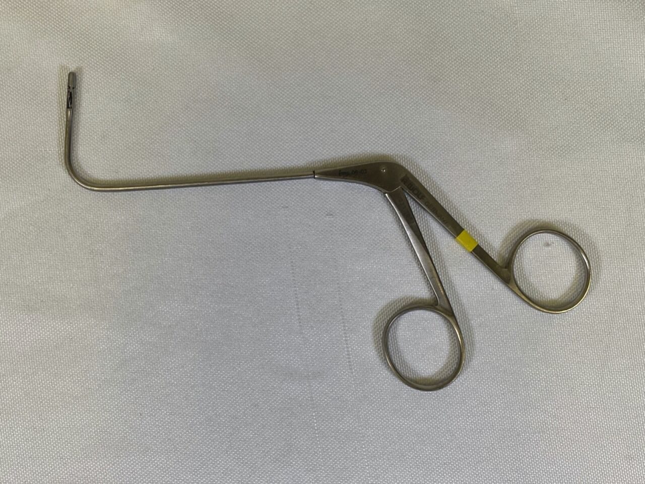 R. WOLF 8211.195 Double Spoon Forceps 100deg Upward Curve Small Horizontal Jaw — photo 1