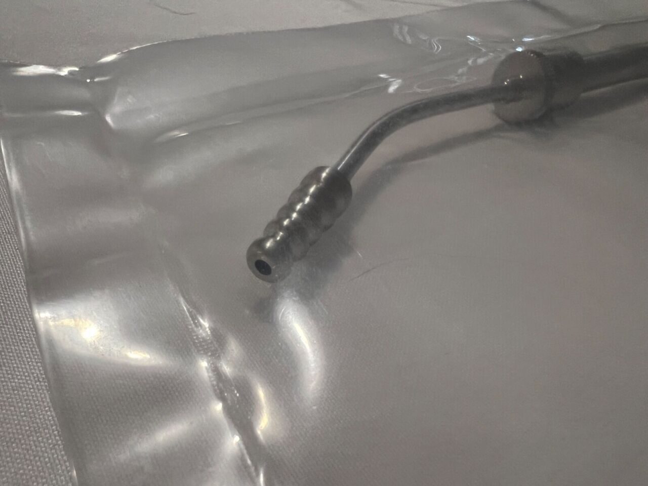 SYMMETRY SURGICAL 09-8717 Poole Curved Suction Tube 17 French 8" Length — photo 2