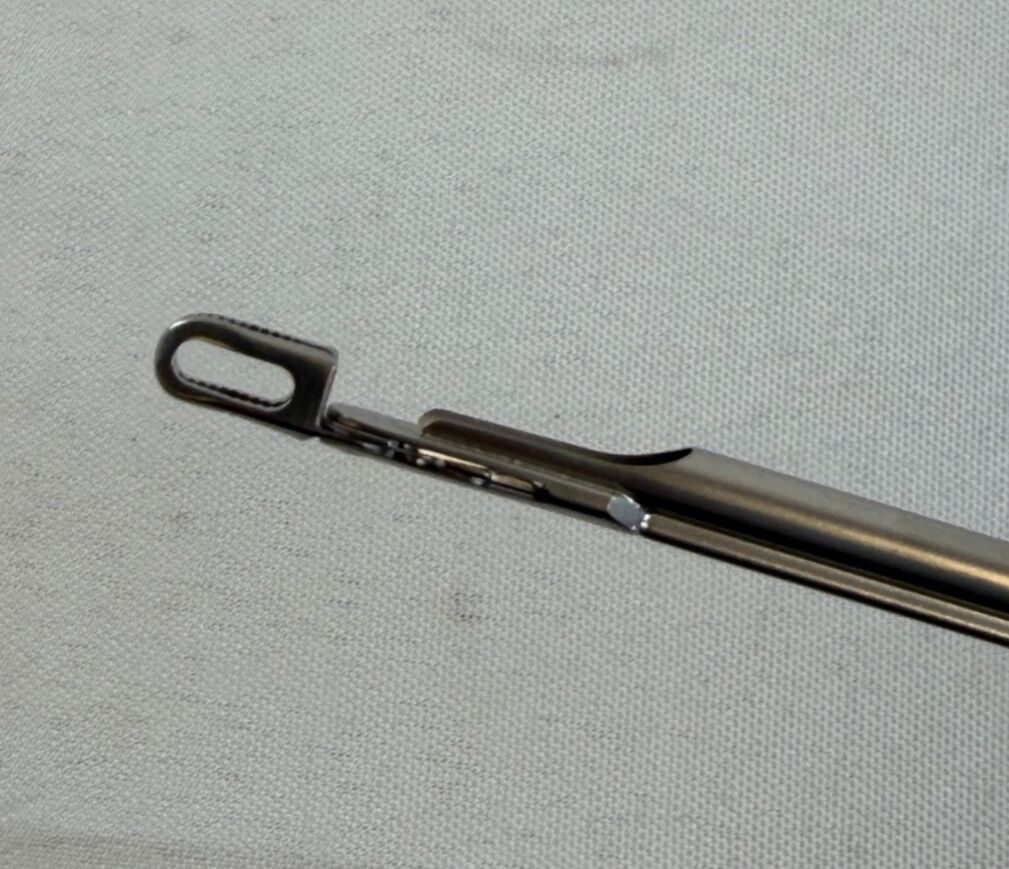 KARL STORZ 10377KF Optical Peanut Grasping Forceps 2.9mm x 28cm Bronch — photo 7