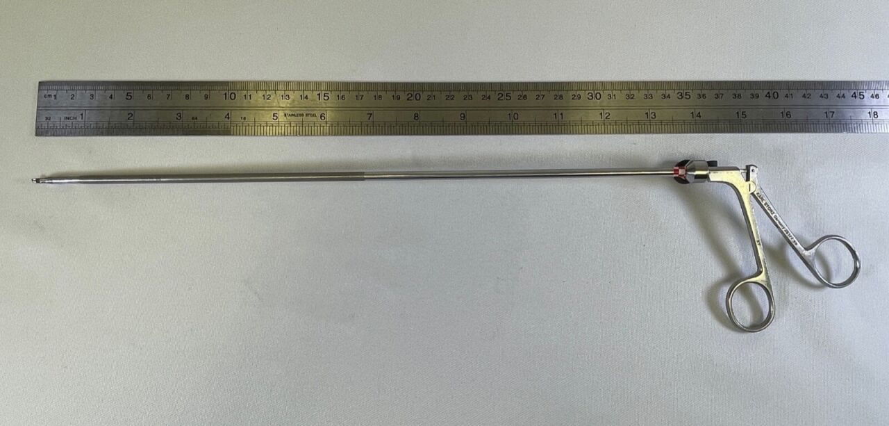 KARL STORZ 26177VS 5mm x 34cm Laparoscopic Suture Grasping Forcep — photo 8
