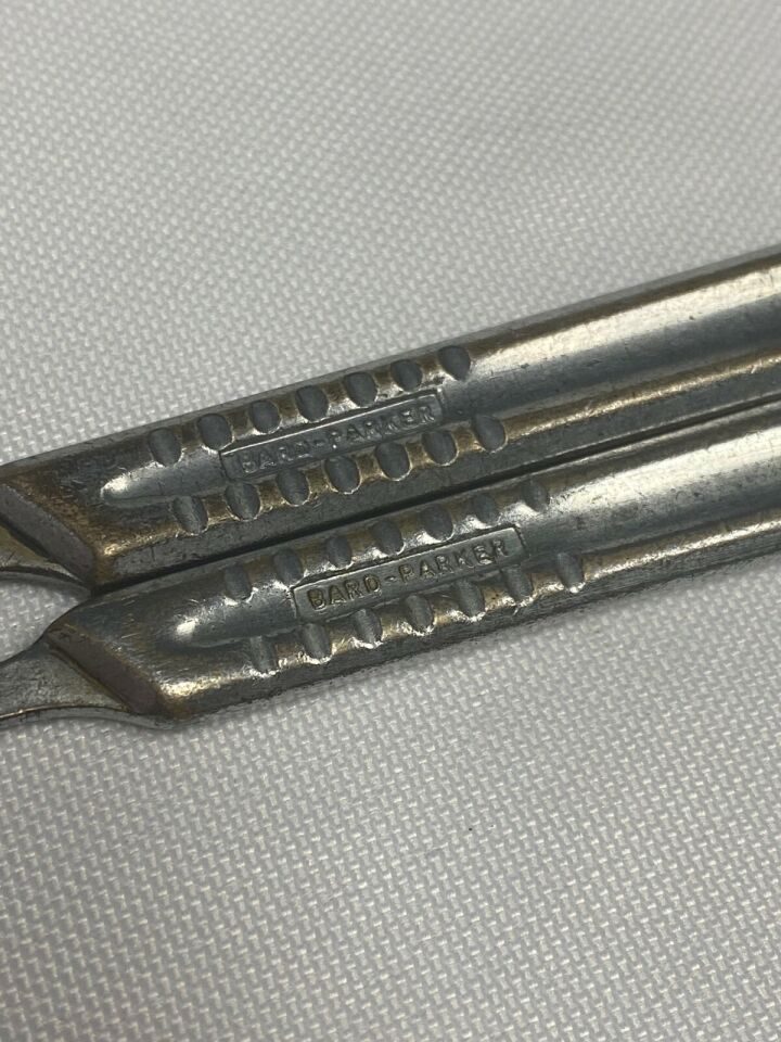 BARD-PARKER #4 Lot of 2 Knife Handles Overall Length 5.5" — photo 3