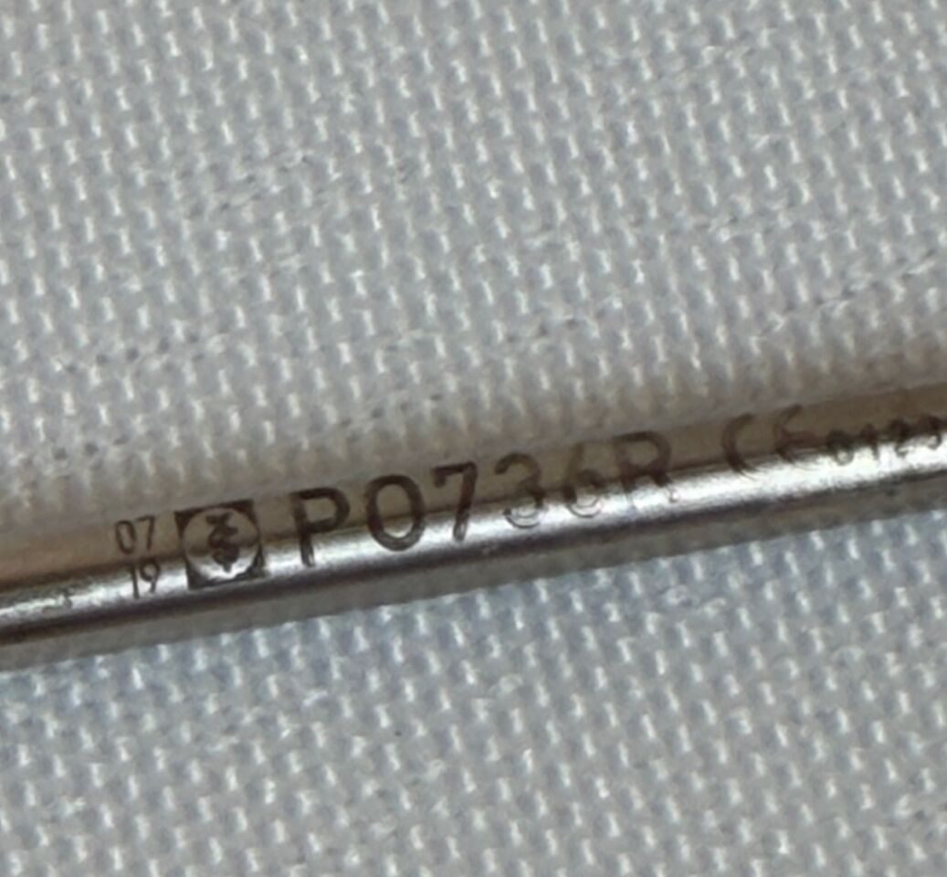 AESCULAP PO736R Laparoscopic 5mm x 31cm Ratcheting Monopolar Fenestrated Grasper — photo 3