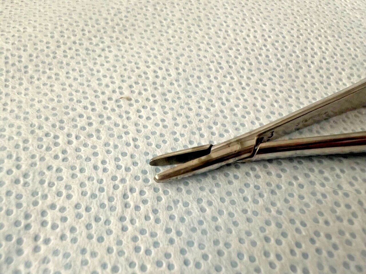 STEPHENS 6-1007 Barraquer Straight Non-Locking Needle Holder 5-1/4" Length — photo 3