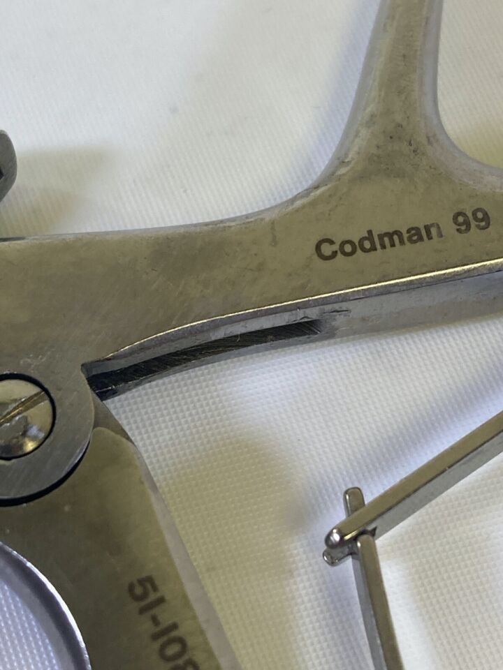 CODMAN 51-1087 Ferris Smith Kerrison Rongeur 3mm x 40deg Up x 8" — photo 3