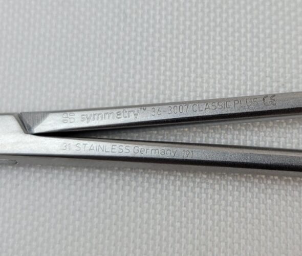 SYMMETRY 36-3007 Ryder Needle Holder, Smooth Jaw w/ Tungsten Carbide Inserts, 6" — photo 5