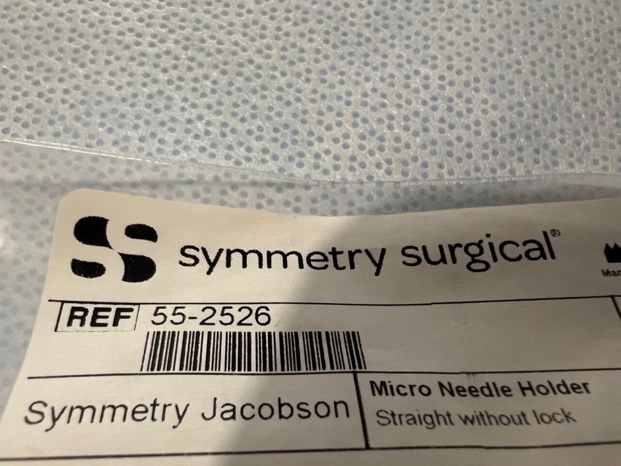 SYMMETRY 55-2526 Straight Jacobson Micro Needle Holder w/Out Lock 8-3/4" Length — photo 2