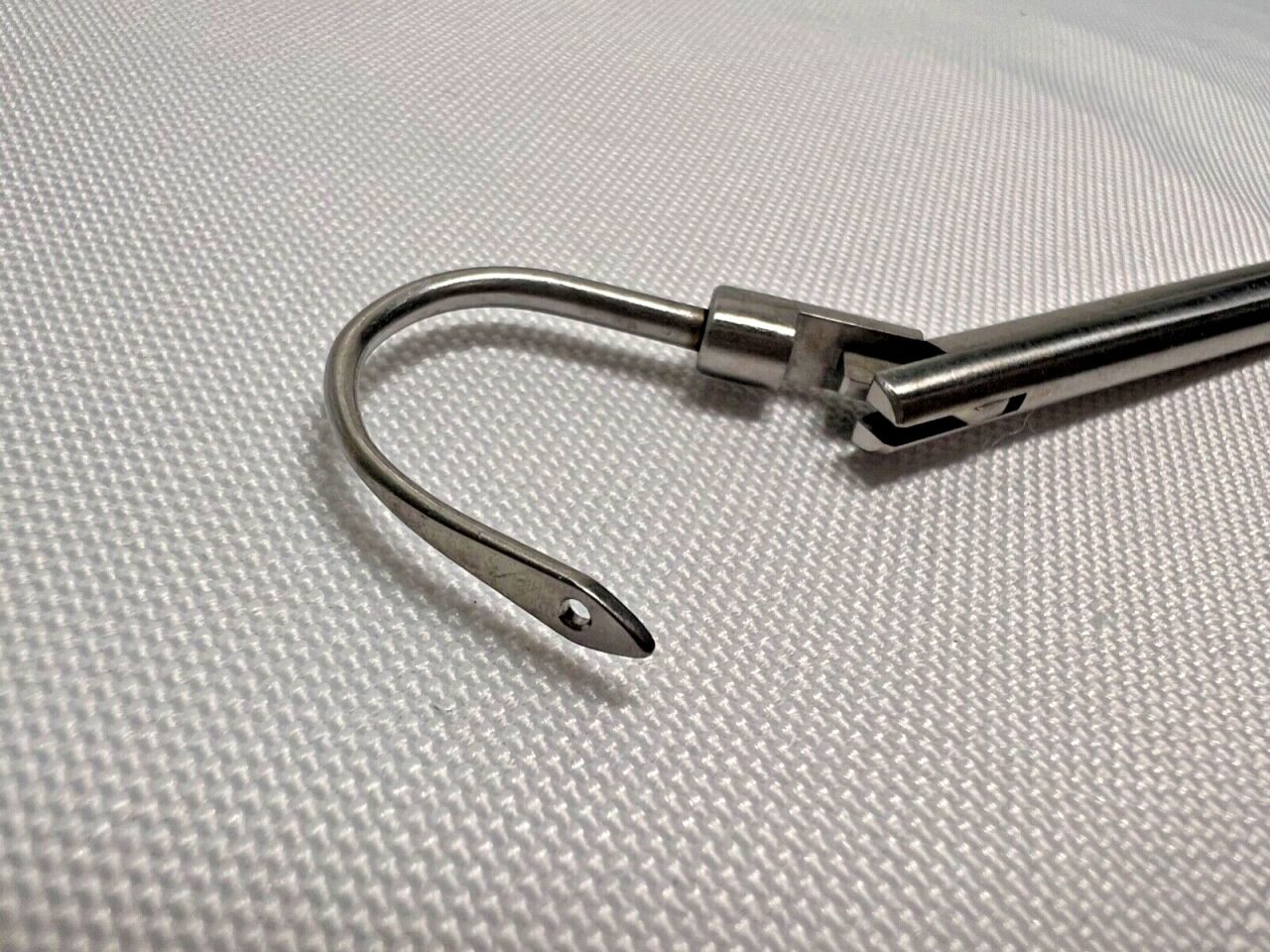 ZSI 433-142 Miya Hook Ligature Carrier Forceps OBGYN — photo 3