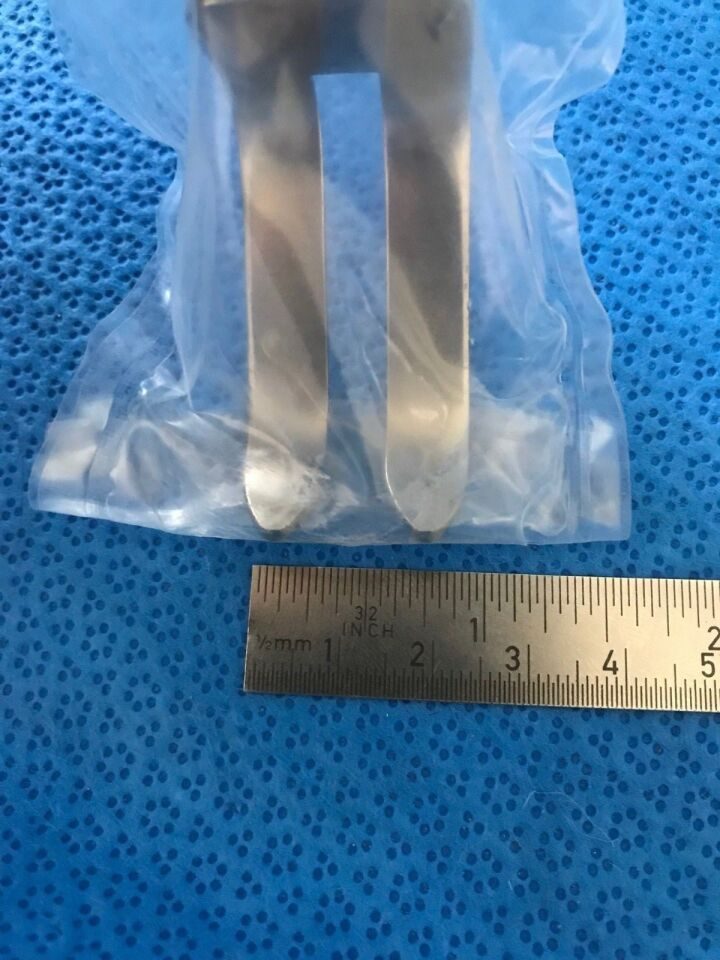 SYMMETRY SURGICAL 57-5701 Self-Retaining Hoen Hemilaminectomy Retractor & Blades — photo 7
