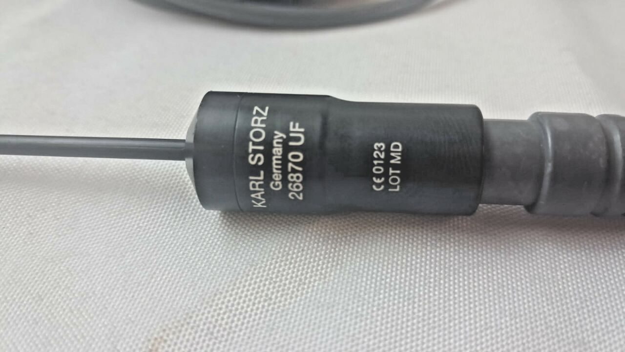 KARL STORZ 26870 UF & 26006M L-Shaped Electrode & Monopolar Cord Set 3mm x 30cm — photo 3