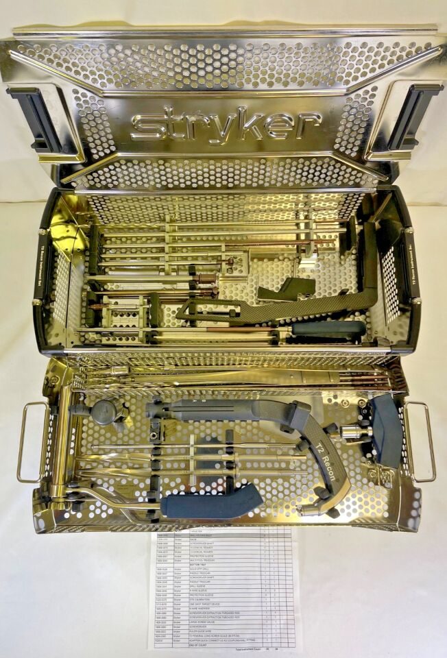 STRYKER 1806-9990 T2 Recon Instrument Set — photo 1