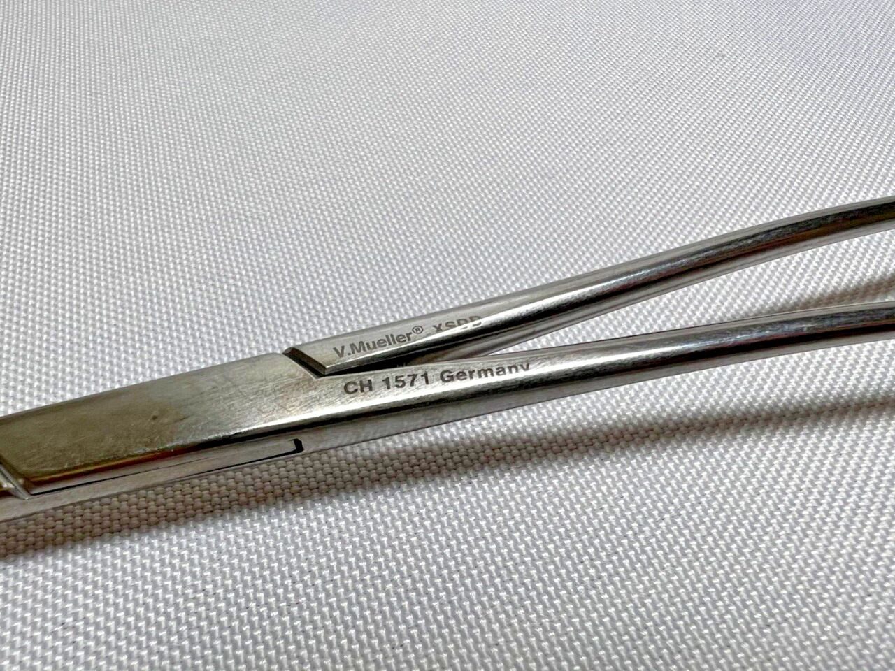 V. MUELLER CH1571 Babcock Tissue Holding Forceps 9.5mm Jaw X 9.5" Length — photo 2
