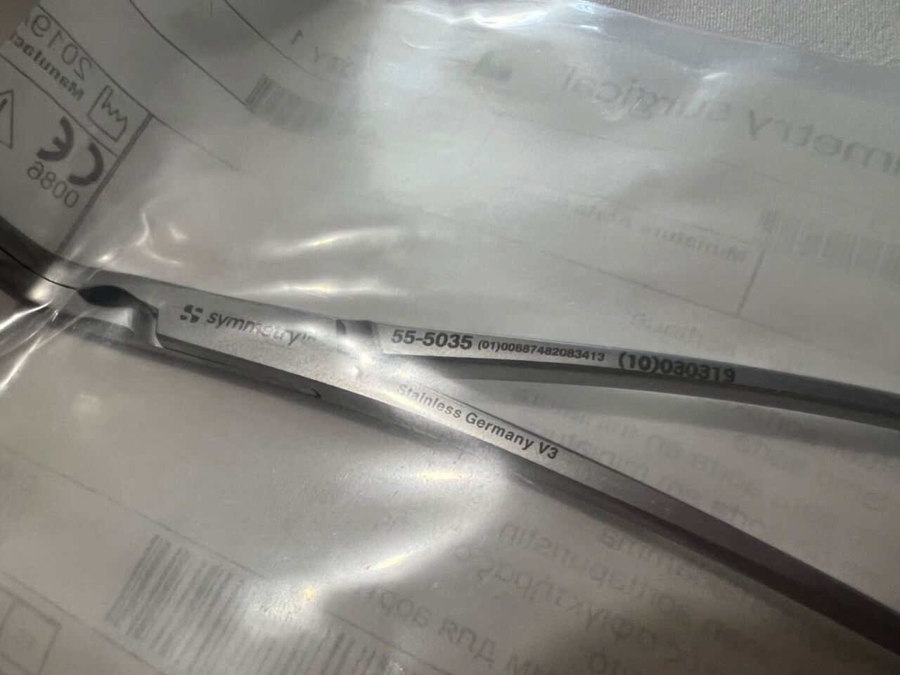 SYMMETRY SURGICAL 55-5035 2.5mm Jaw X 5-3/4" Length Subramanian Mini Aorta Clamp — photo 3