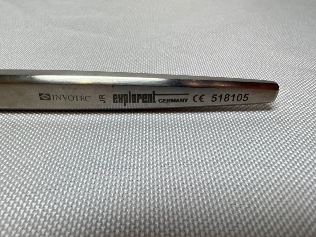 EXPLORENT 518105 Small 90deg Curve 3mm X 19cm Arum Oval Curette — photo 2