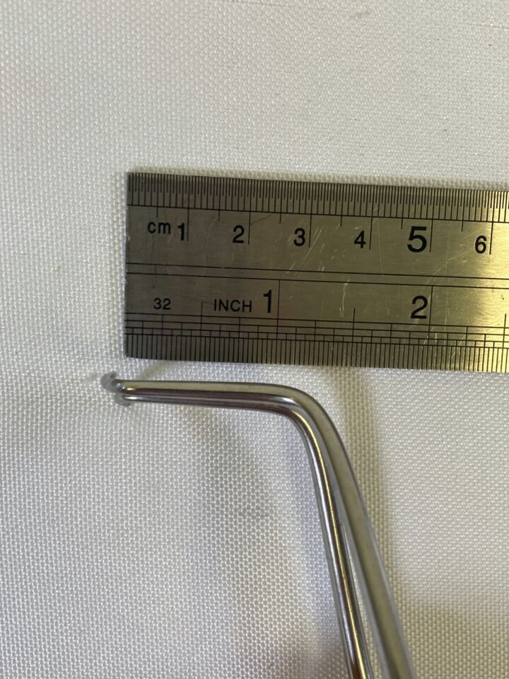 AESCULAP BV997R Angled Gelpi Retractor 70deg 1" Angled Shanks 175mm — photo 5