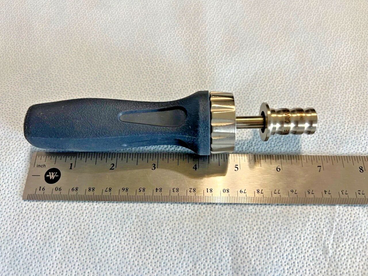 STRYKER 48231300 Blue Orthopedics Neurology Cannulated Round Ratcheting Handle — photo 5