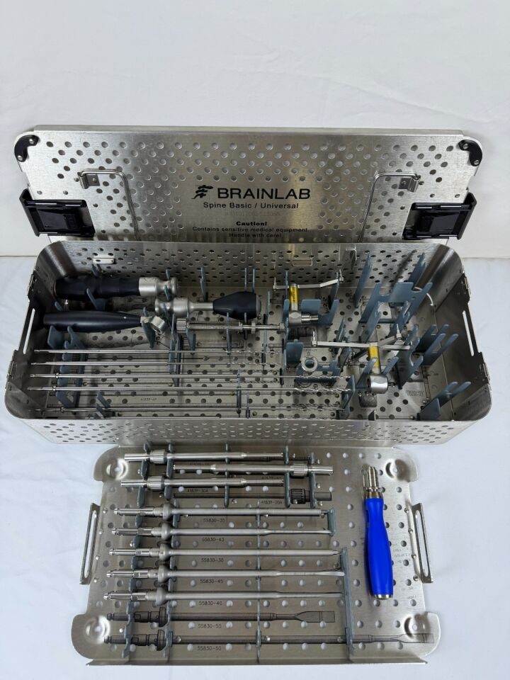BRAINLAB 52306B Universal Spine Instruments Tray Set