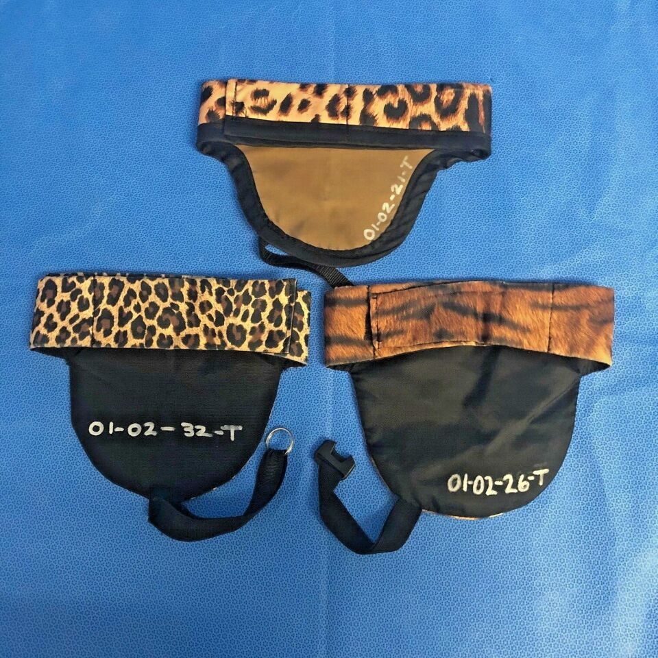 Set of 3 X-Ray Lead Vest Thyroid Collar Protective Safety Covers