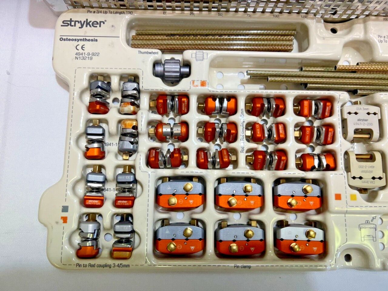 STRYKER 4941-9-923 Hoffmann II Compact MRI External Fixation System Orthopedics — photo 3