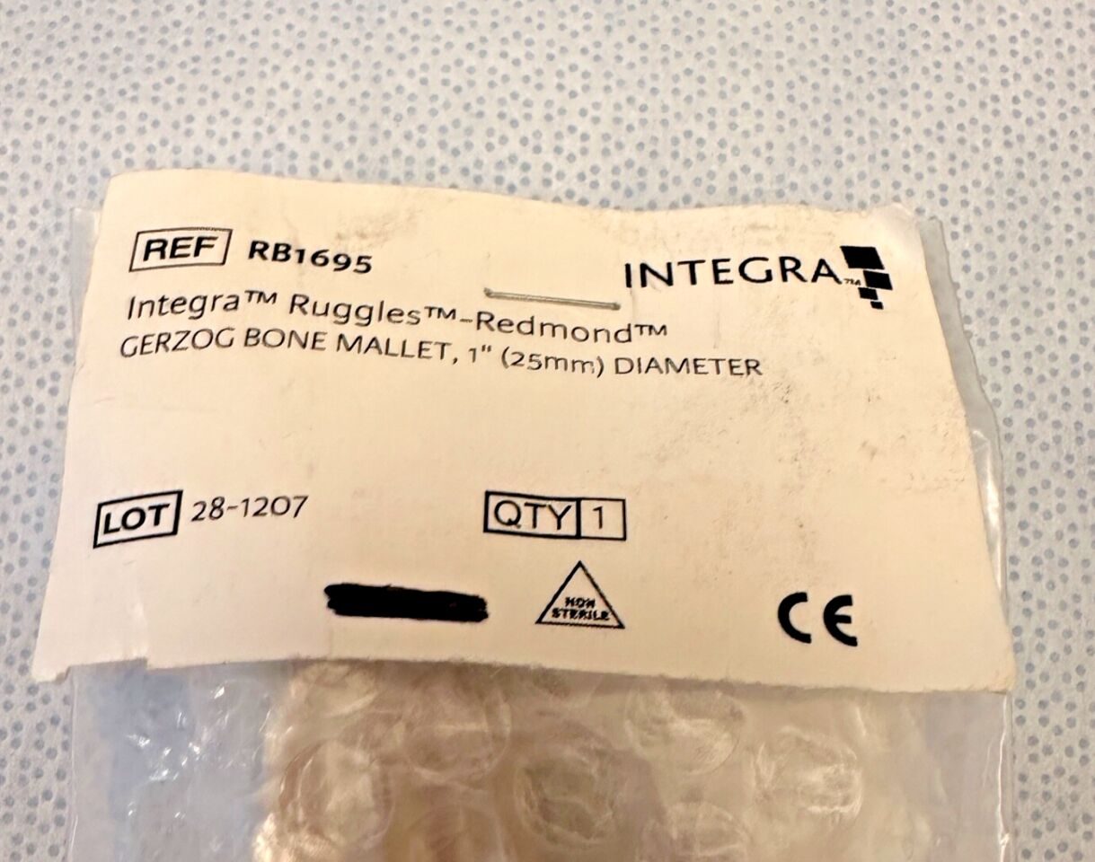 INTEGRA RB1695 Ruggles Redmond Gerzog Bone Mallet 1" Diameter — photo 2