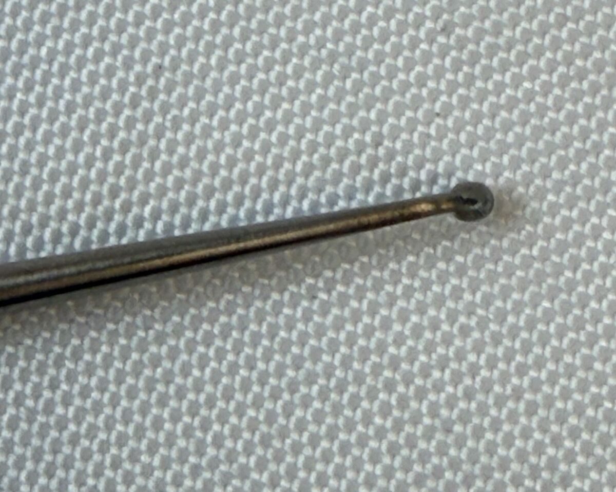 JARIT 385-401 House Curette Dual Ended Strong Angle 7" ENT Otolaryngology — photo 5