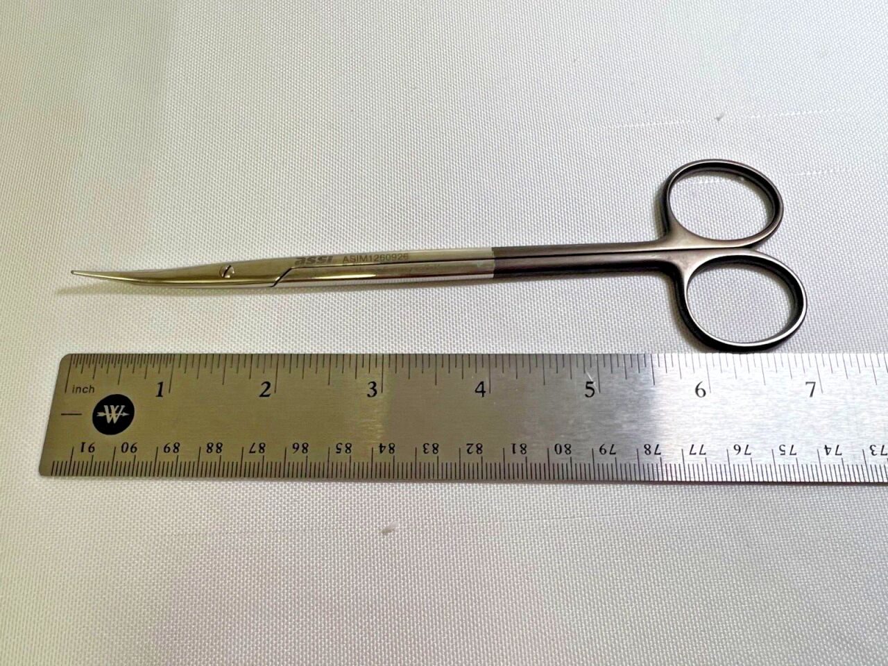 ASSI ASIM1260926 Jamison Curved Serrated Scissors 7" Length — photo 5
