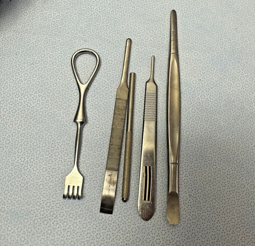 SSI ULTRA  14 Piece Symmetry Codman Podiatry Set w/ Sterilization Tray — photo 8
