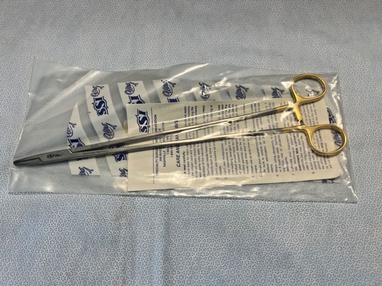SYMMETRY SURGICAL 32-310 Crile-Wood Bariatric Needle Holder 12" Length