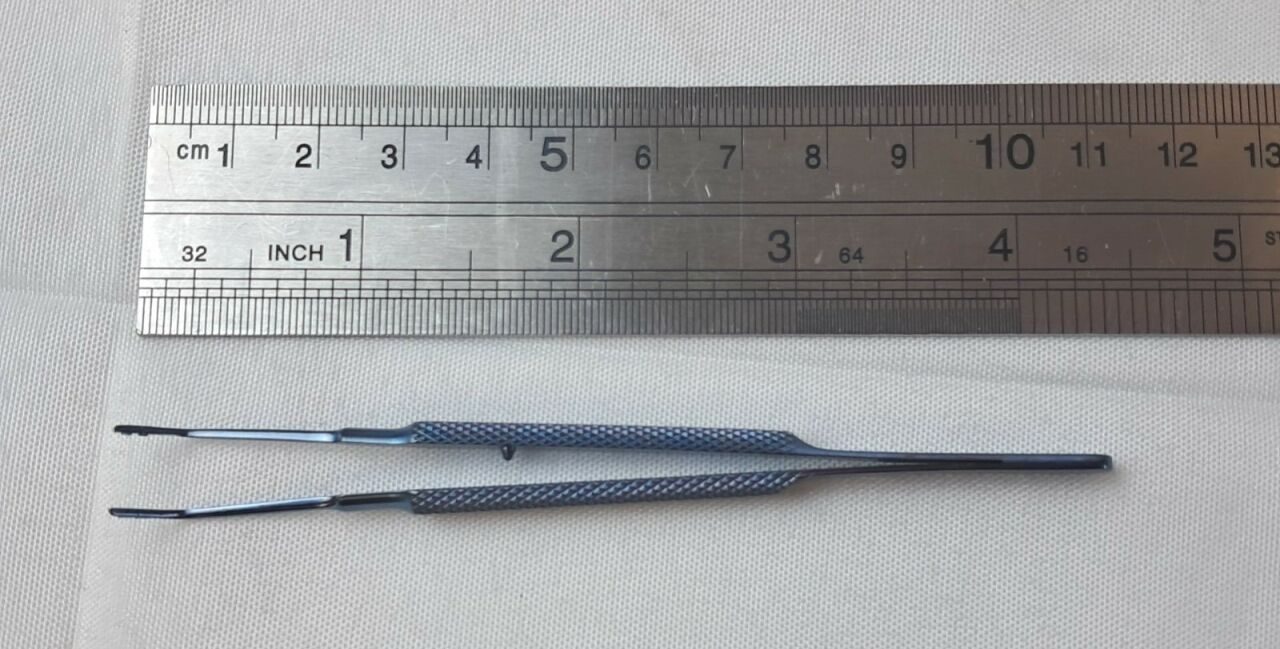 RHEIN 05-2342 Foldable Lens Loading Forceps Titanium — photo 6