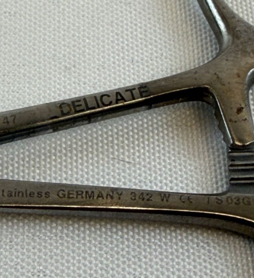 SKLAR 202747 Olsen Hegar Needle Holder Delicate Serrated 4.75" — photo 3