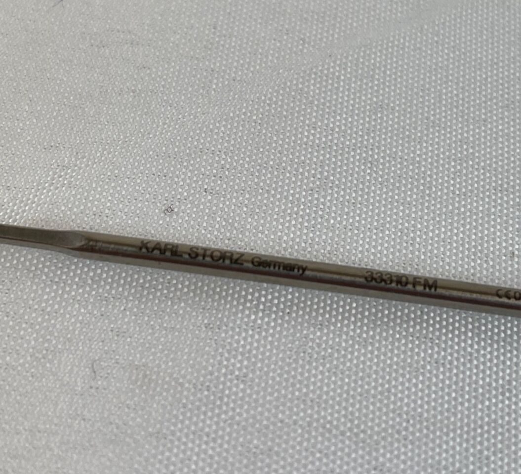 KARL STORZ 33310FM 2x3 Teeth Claw Forceps ClickLine Insert 5mm x 36cm — photo 2