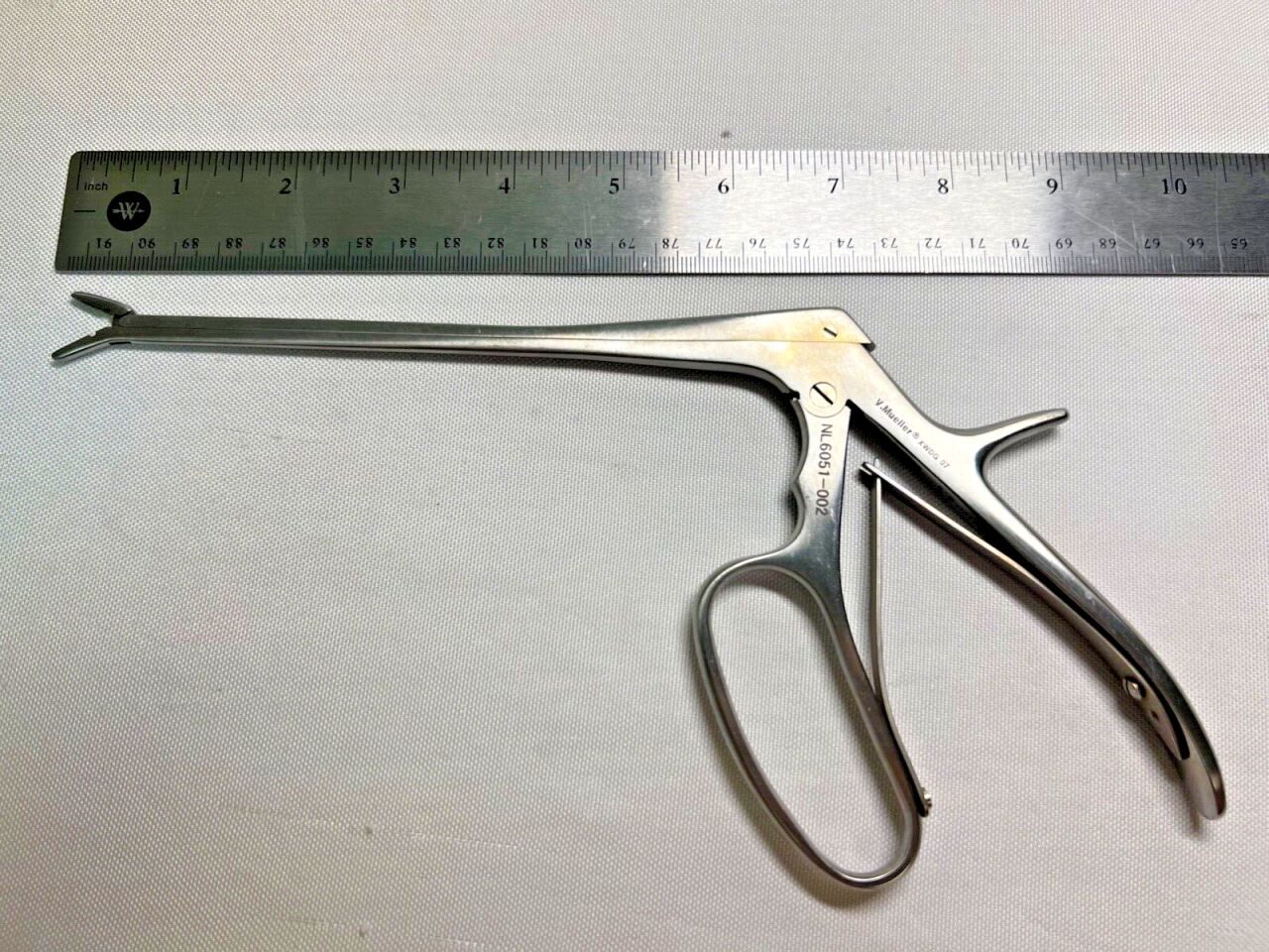 V. MUELLER NL6051-002 Ferris-Smith Cup Rongeur 3mm X 10mm Down Angled 7" Length — photo 6