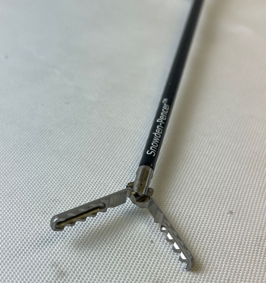 SNOWDEN-PENCER 90-8866 Crocodile Grasper 5mm x 36cm Ratchet Pistol Grip Handle — photo 6