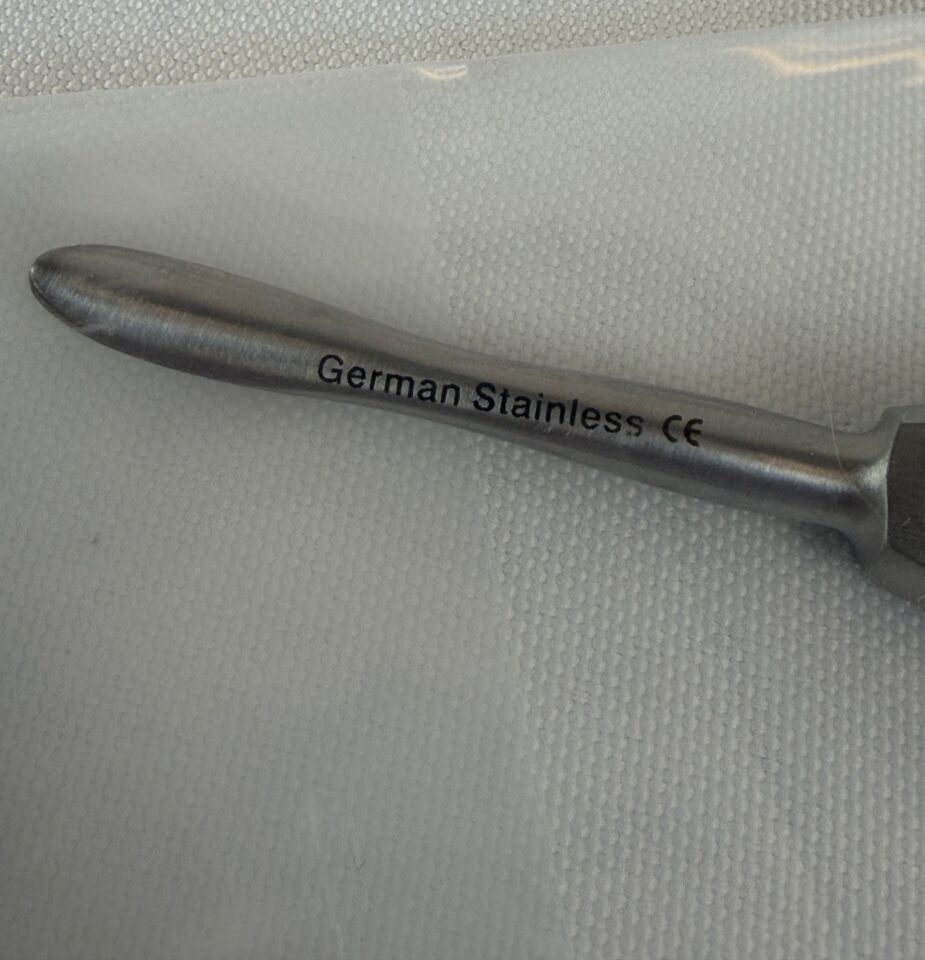 NOVO SURGICAL N3773-14 Cushing Little Joker Periosteal Elevator 6mm Wide Blade — photo 4