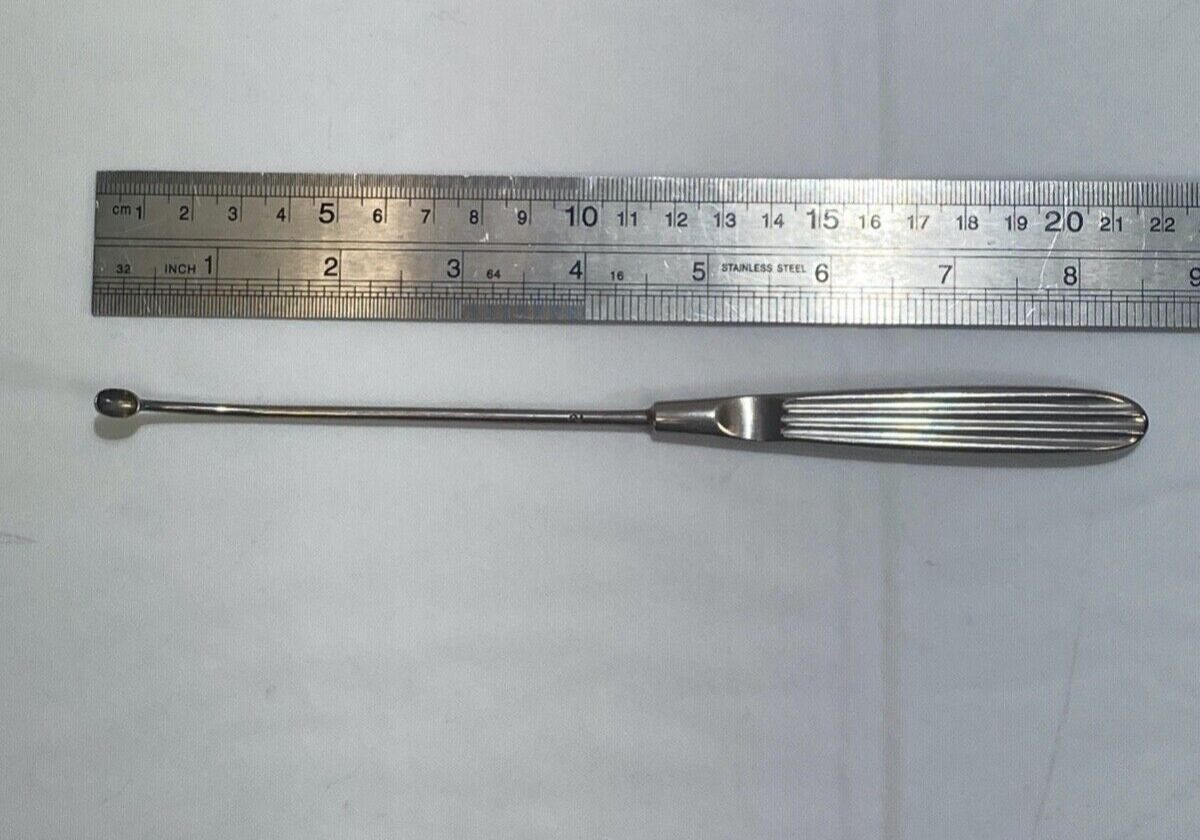 KARL STORZ 628502 Size 2 x 21cm 6mm x 9mm Cup Halle Antrum Sinus Curette — photo 9
