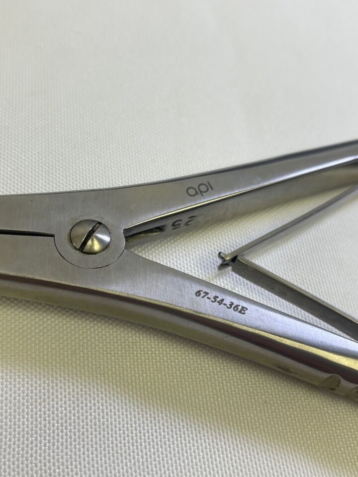 API 67-54-36E LaRoe Tissue Spreader Plastic Surgery Forcep 15" Smooth 20cm Jaw — photo 2