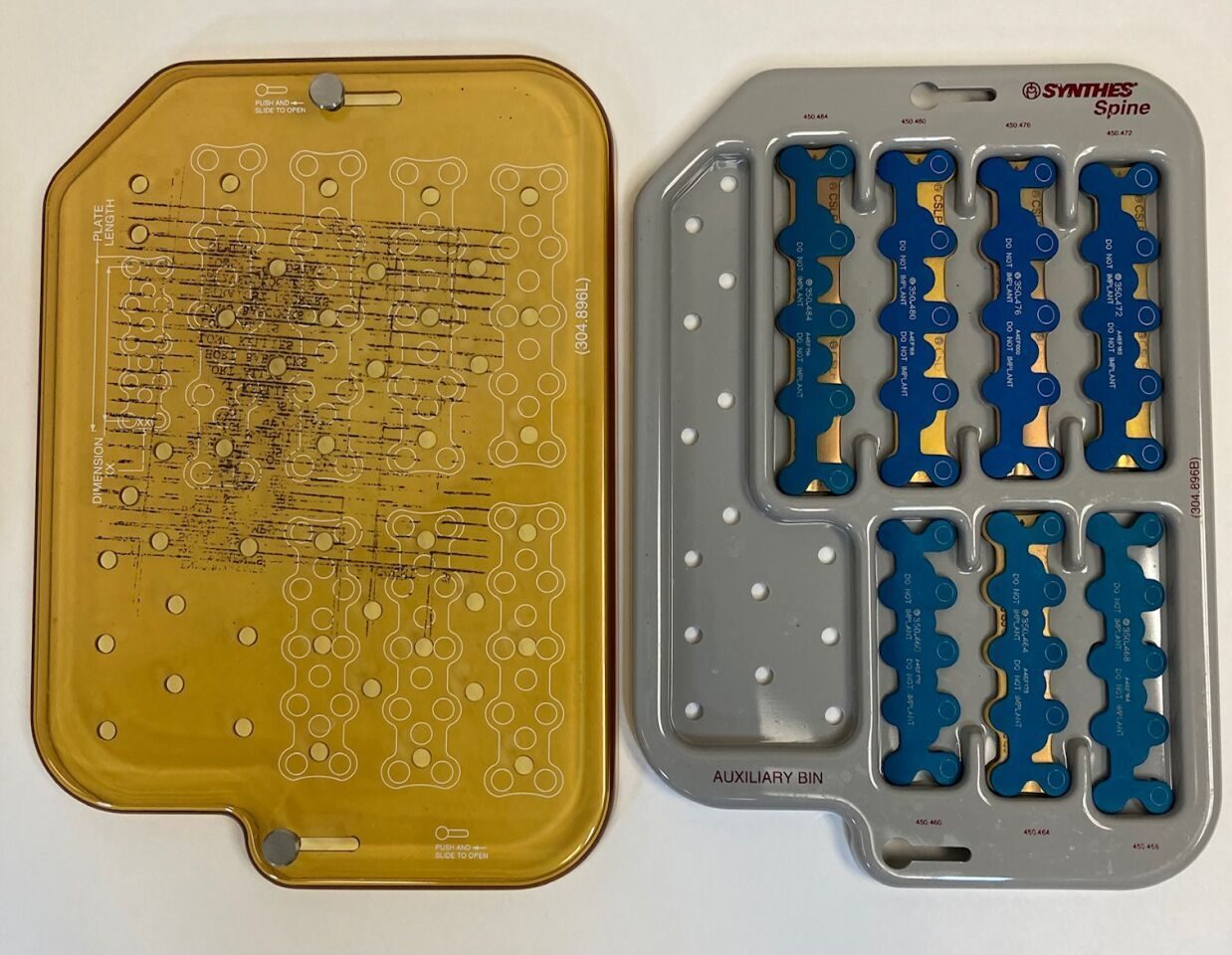 SYNTHES Various Cervical Spine Locking Plate Set (CSLP) — photo 6