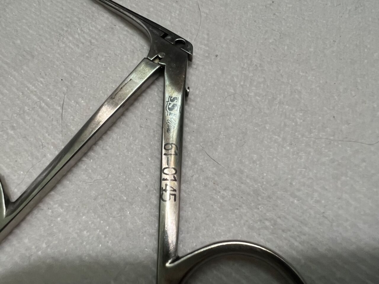 SYMMETRY SURGICAL 61-0145 Smooth 5mm X 5-1/4" Length ENT Scheer Crimper Forceps ENT — photo 2