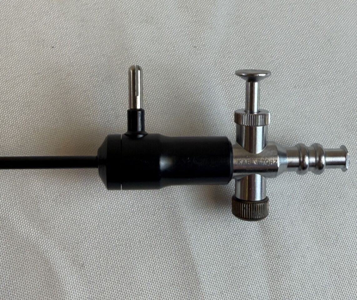 KARL STORZ 26780UH 3.5mm x 20cm Monopolar L-Hook Electrode w/ Suction Valve — photo 3