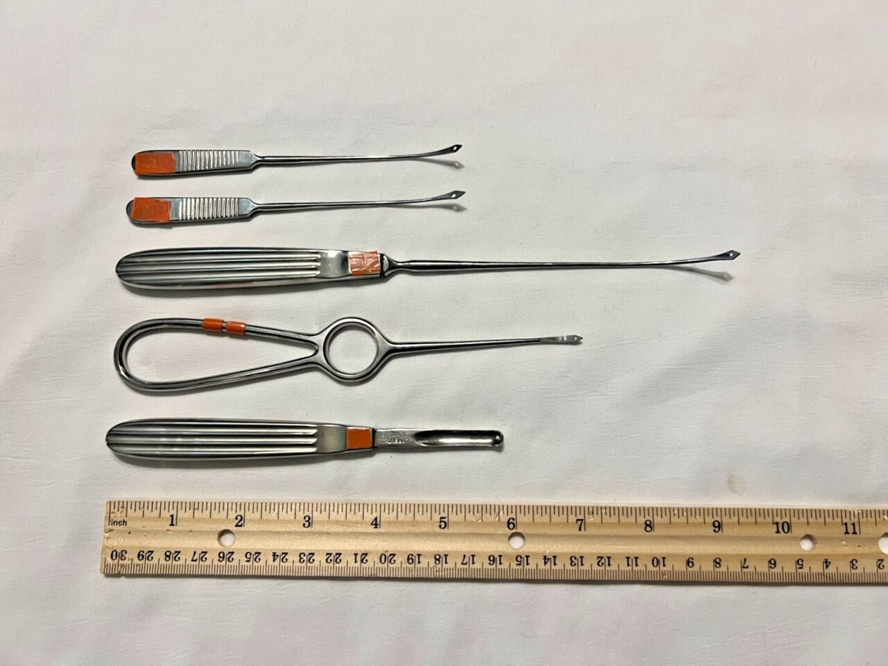 W. LORENZ  Set Of 5 Micro-Fixation Instruments Condyle Stripper & Awls — photo 4