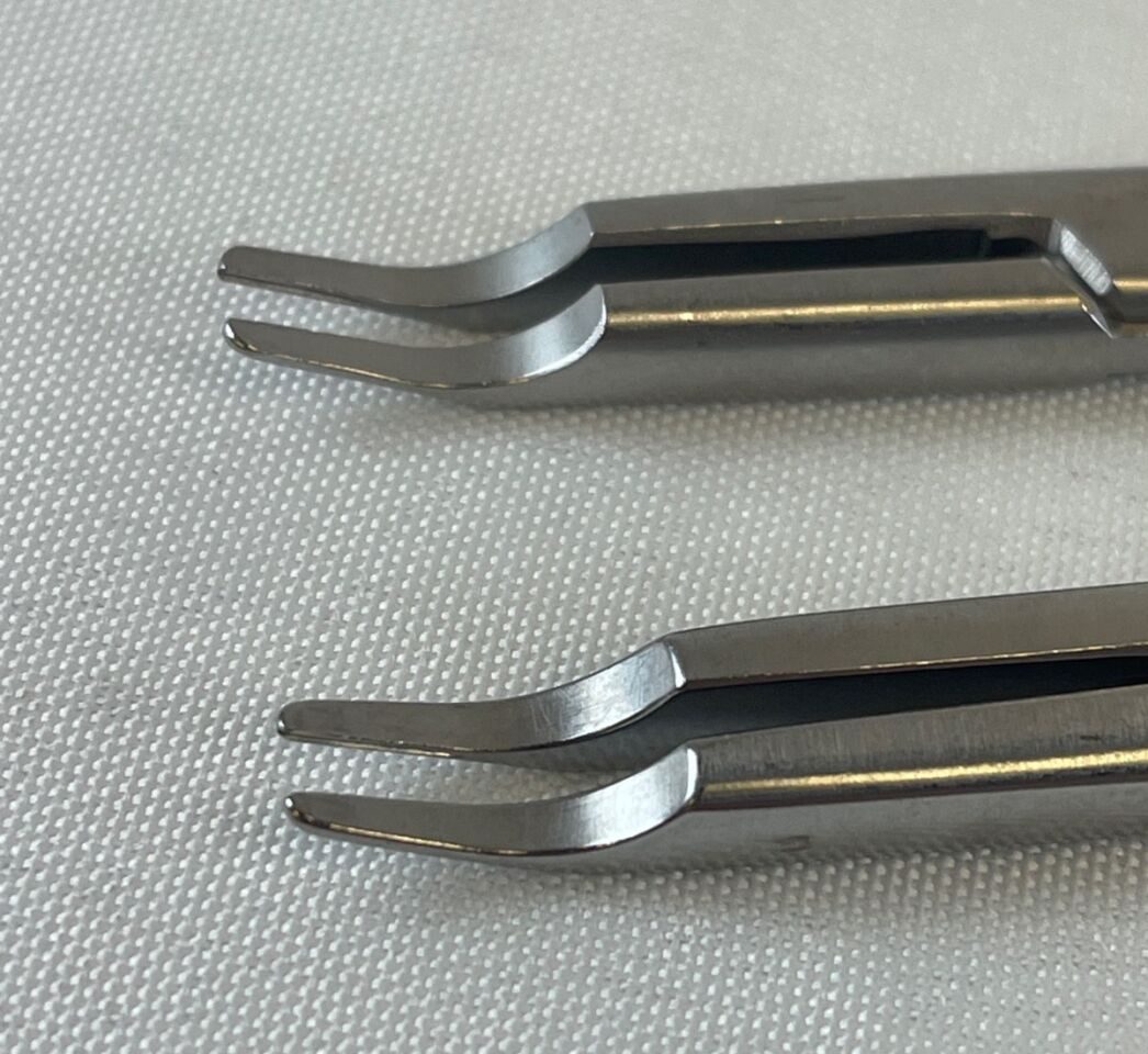 PILLING WECK 137081 Pair of Horizon Open Ligating Curved Small 8" Clip Appliers — photo 6