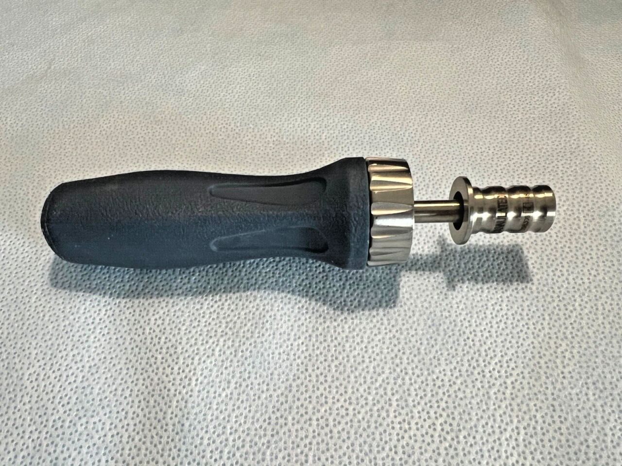 STRYKER 48231300 Blue Orthopedics Neurology Cannulated Round Ratcheting Handle