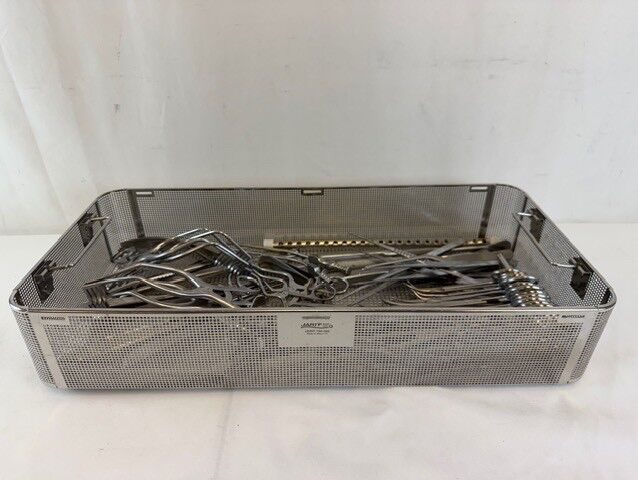VARIOUS   V. Mueller Jarit Ortho Spine Tray w/ Sterilization Case — photo 10