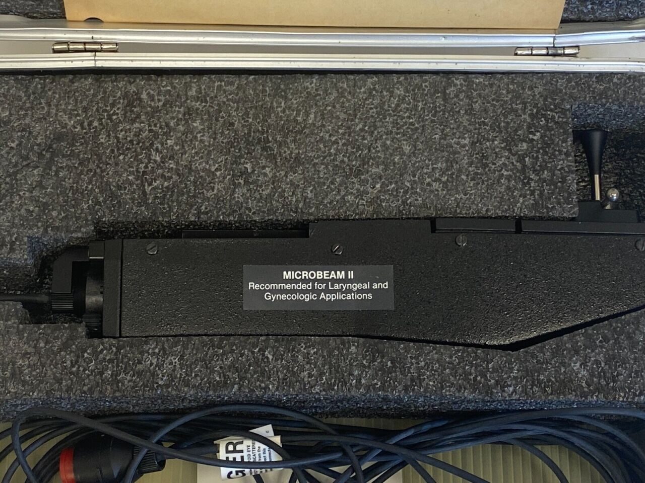 LASERSCOPE Microbeam 2 Laser Micro-manipulator w/ Case — photo 3
