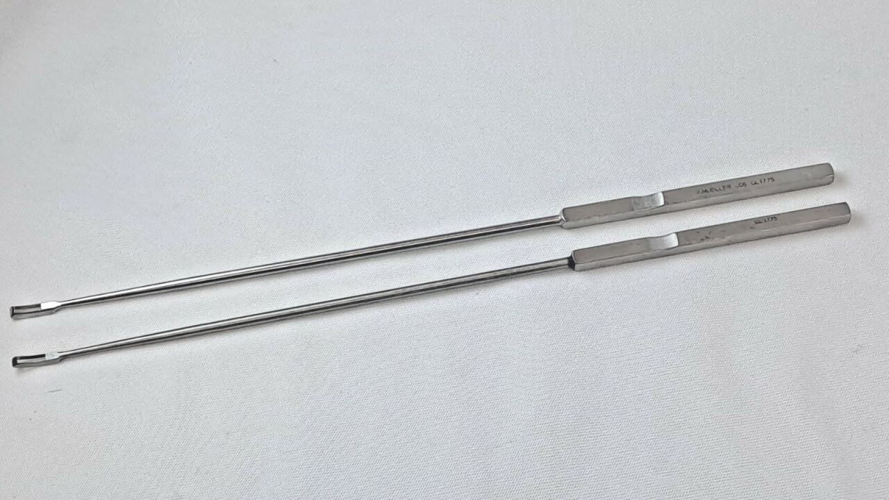 V. MUELLER GL1775 Kevorkian-Younge Endocervical Biopsy Curettes Lot of 2