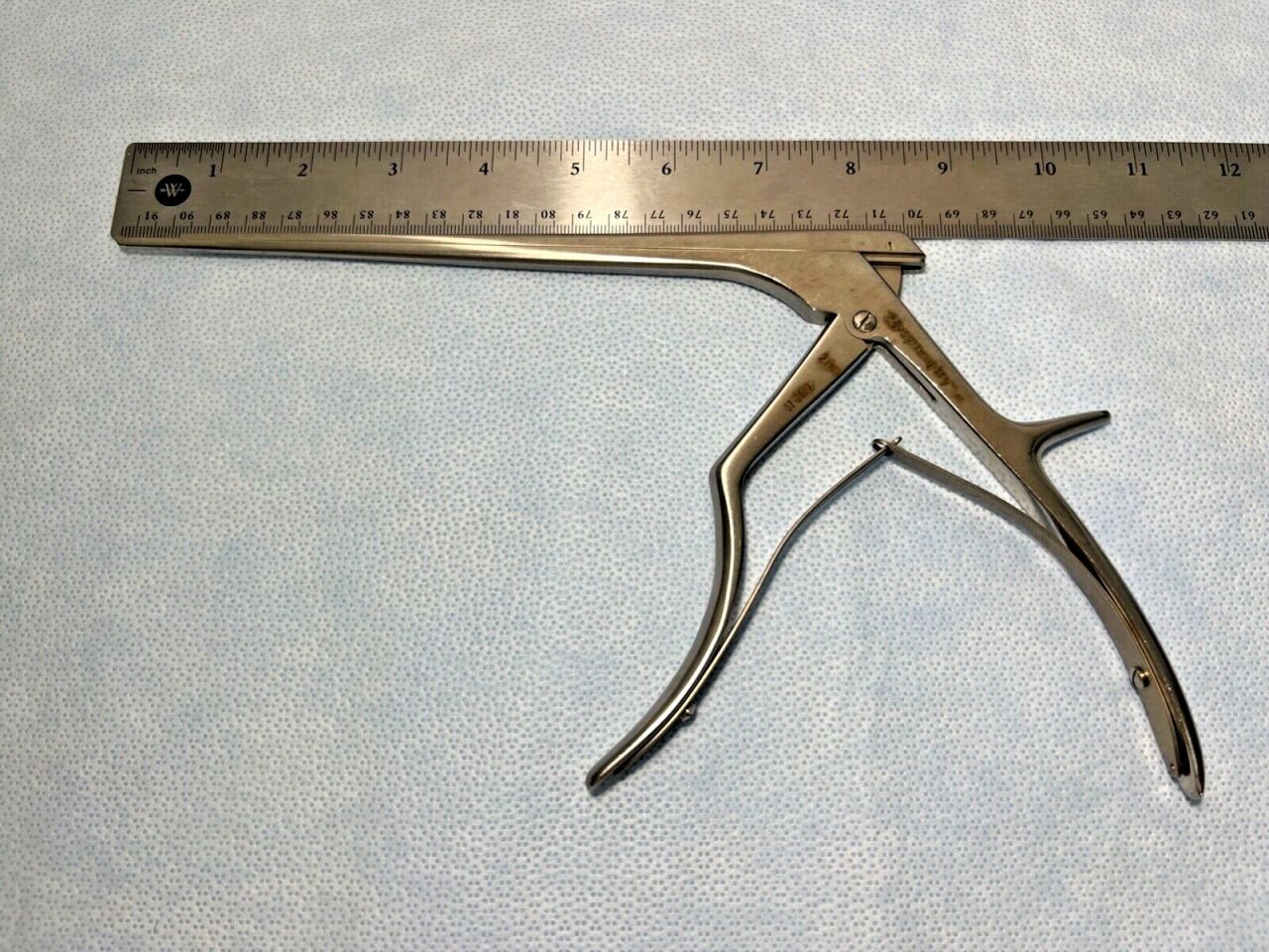 SYMMETRY 57-0582 Spurling Kerrison Rongeur 40deg X 2mm UpBite 8" WL — photo 5
