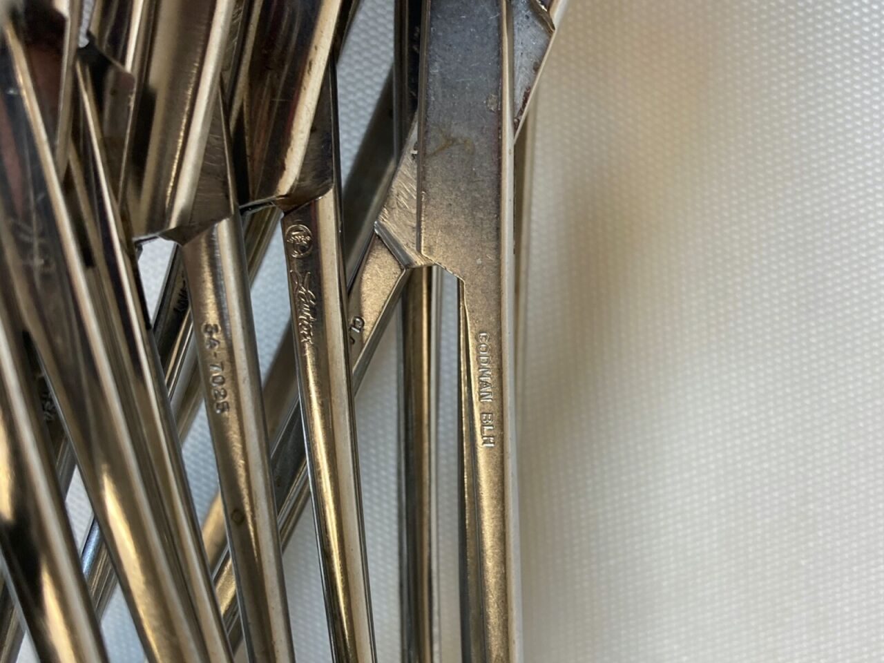 CODMAN Set of 14 Babcock Tissue Forceps w/ Stringer 6"-10" German Stainless — photo 3