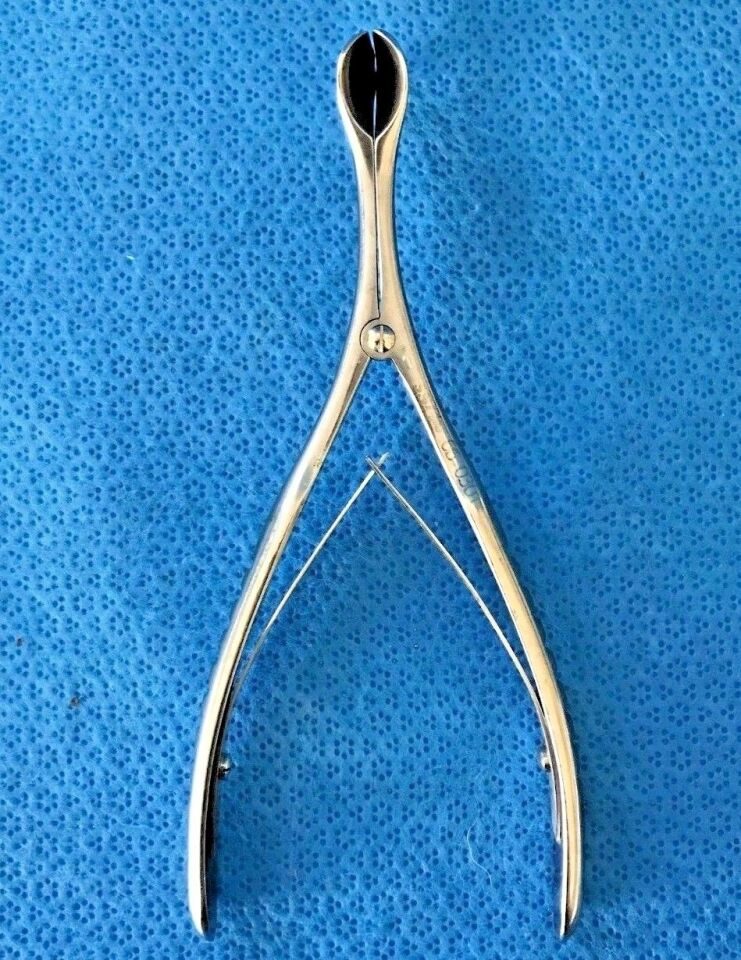 SSI ULTRA 66-0301 Hartman-Halle Nasal Speculum Small 25mm 6" ENT