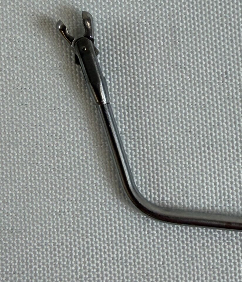 KARL STORZ Double Spoon Giraffe Forceps 55° Sinus Forcep 650210  ENT — photo 4